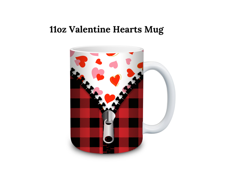 Valentine Hearts Mug