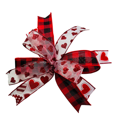 Valentine Heart Bow