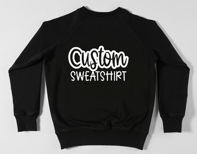 Custom 3D Puff Letter Sweatshirt