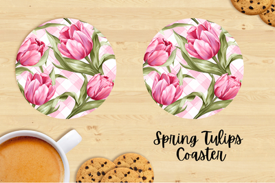 Spring Tulip Coaster