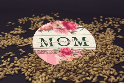 Mom Superhero Coaster