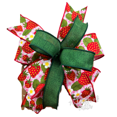 Strawberry Bow