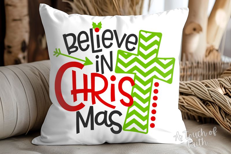 Merry Christmas Buffalo Plaid Pillow Cover