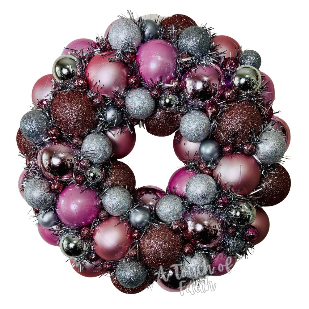 Christmas Ornament Wreath
