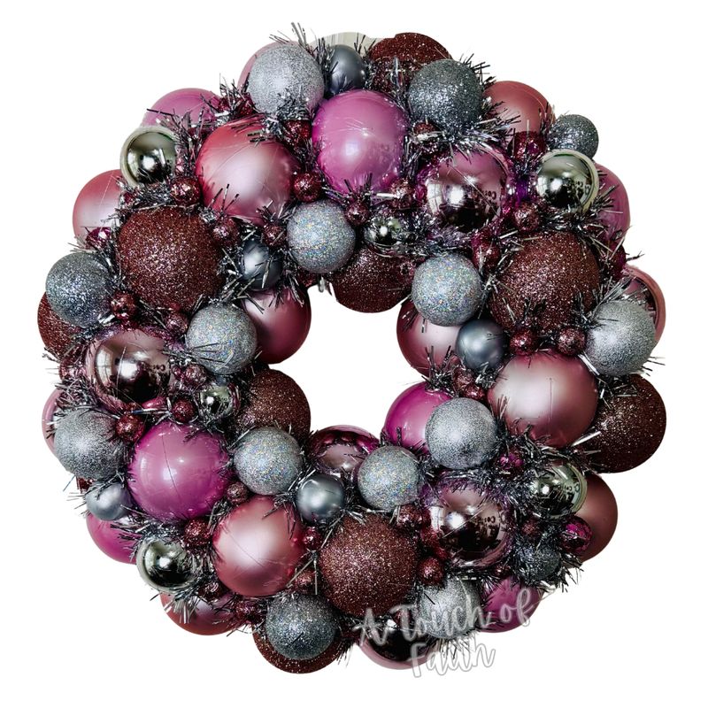 Christmas Ornament Wreath