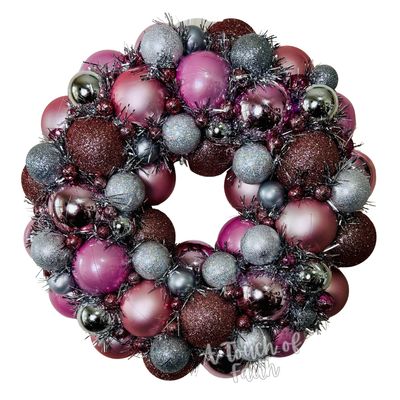 Christmas Ornament Wreath