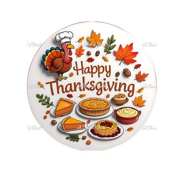 Happy Thanksgiving Turkey Sign