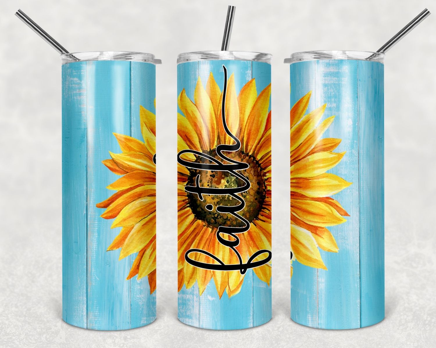 Sunflower Faith Tumbler