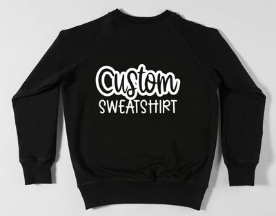Custom 3D Puff Letter Sweatshirt