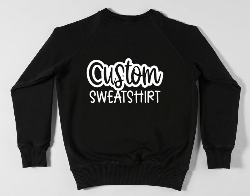 Custom 3D Puff Letter Sweatshirt
