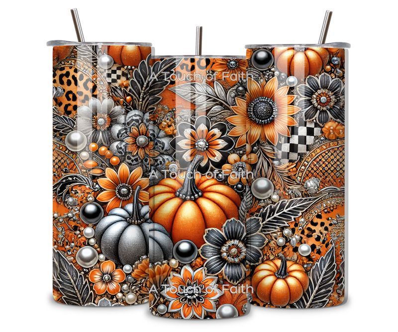 Halloween Pumpkin Tumbler