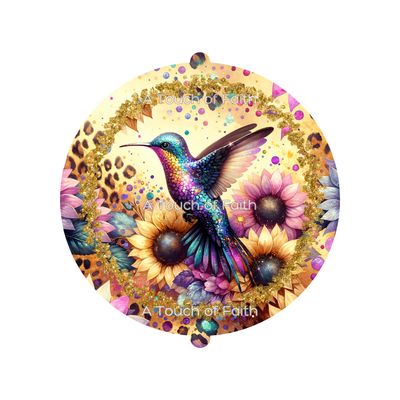 Hummingbird Wreath Sign