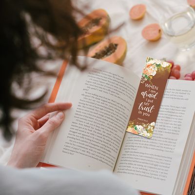 Floral Bible Verse Bookmarks