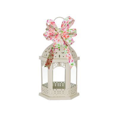 Peach &amp; Pink Rose Bow