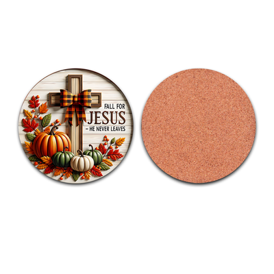 Fall for Jesus Coasters