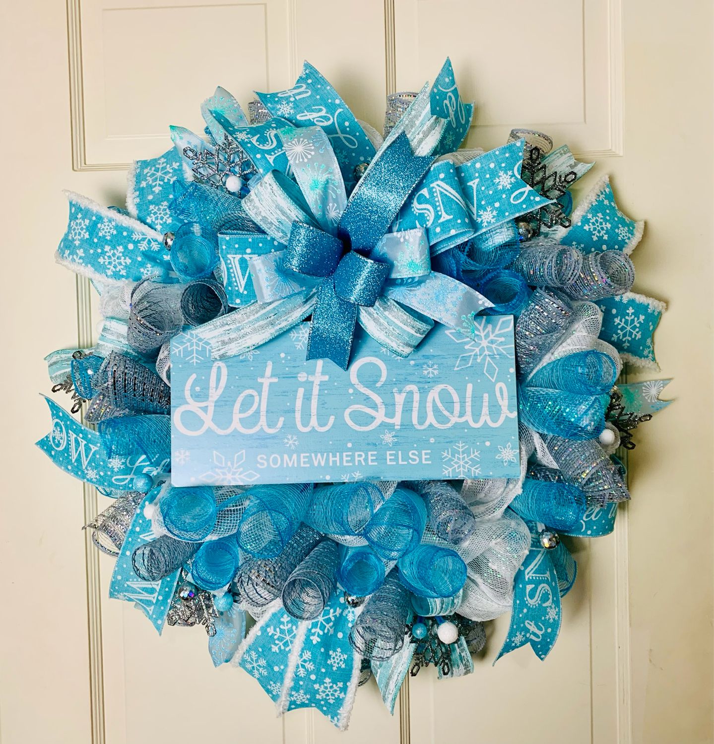 Let It Snow Wreath