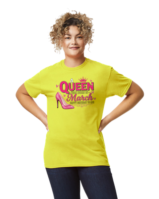 A Queen Was Born Birthday Shirt for Women