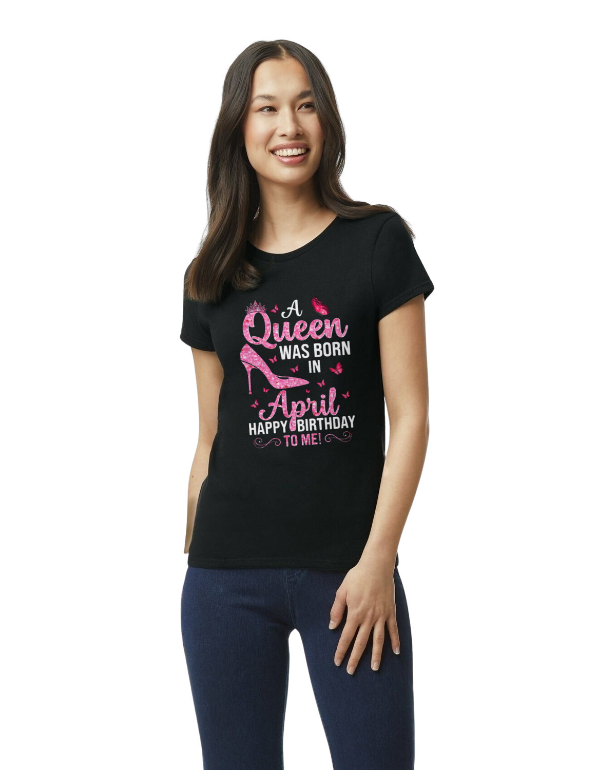 A Queen Was Born Birthday Shirt for Women