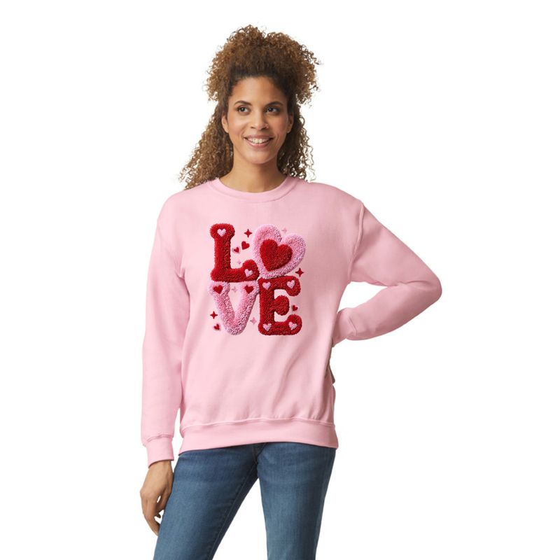 Love Chenille Valentine Sweatshirt