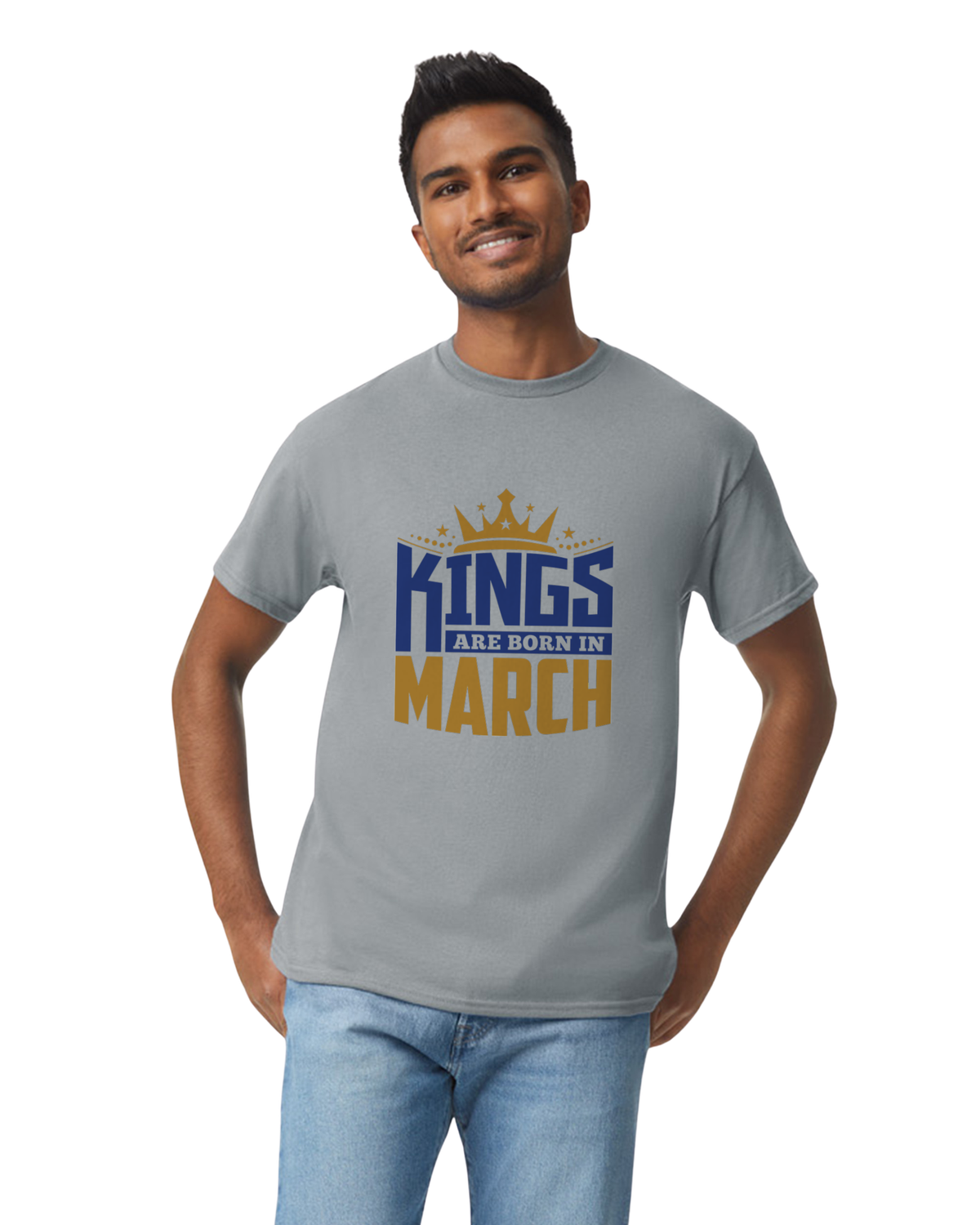 Kings Are Born Birthday Shirt for Men