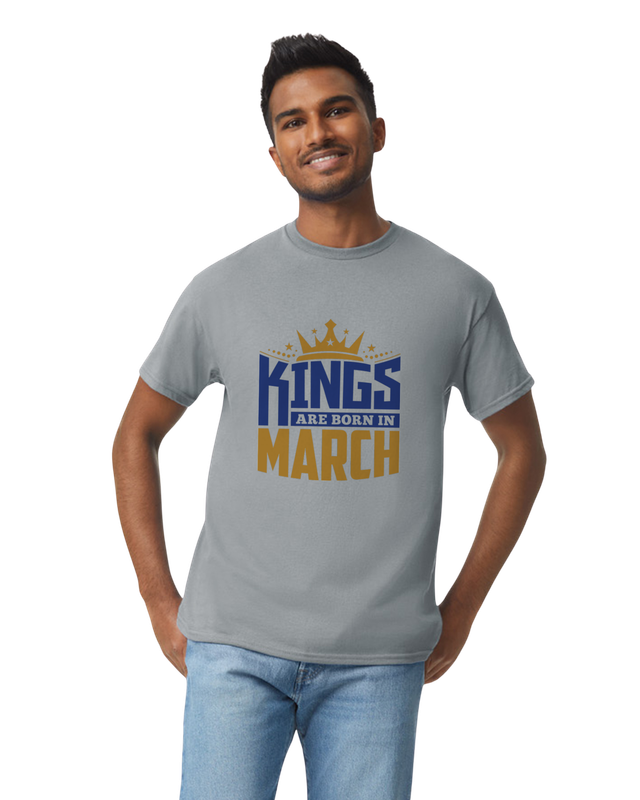 Kings Are Born Birthday Shirt for Men
