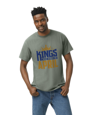 Kings Are Born Birthday Shirt for Men