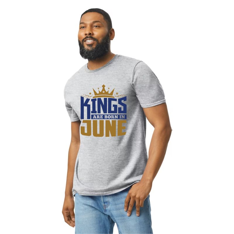 Kings Are Born Birthday Shirt for Men