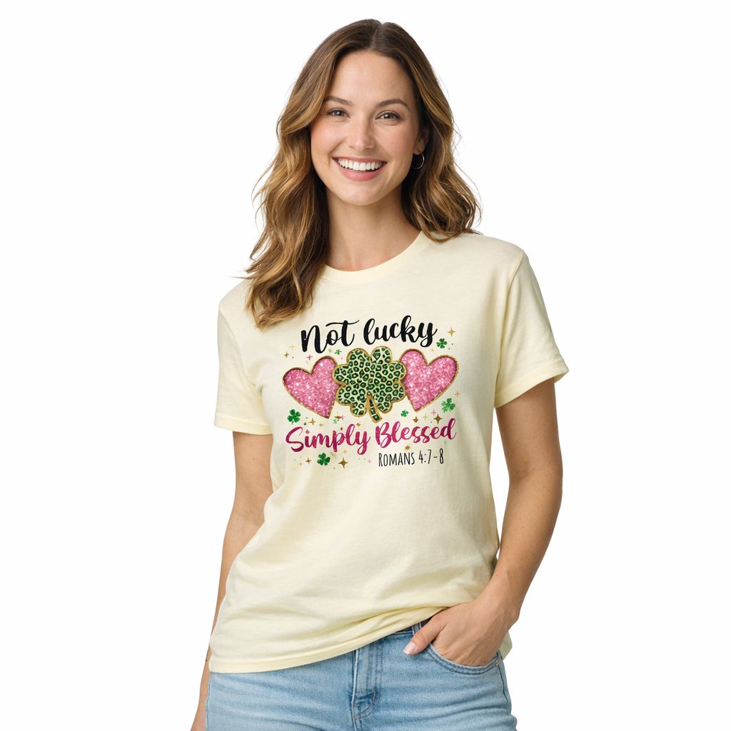 Not Lucky, Simply Blessed Shirt