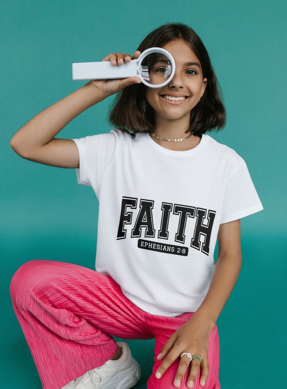 Faith Shirt – Ephesians 2:8 Christian T-Shirt