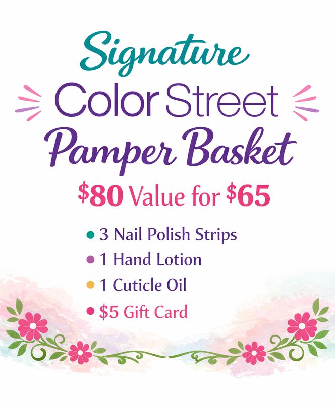 Color Street Gift Basket