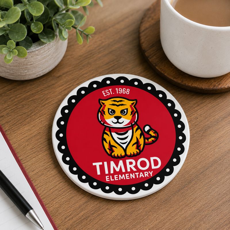 Community Partnership Ceramic Coaster