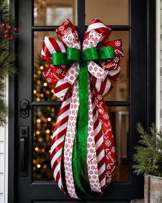 Christmas Tree Topper Bow 2026