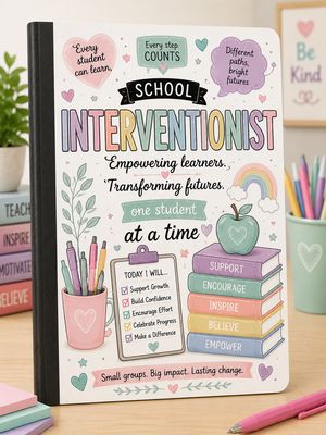 Personalized School Professional Composition Notebook