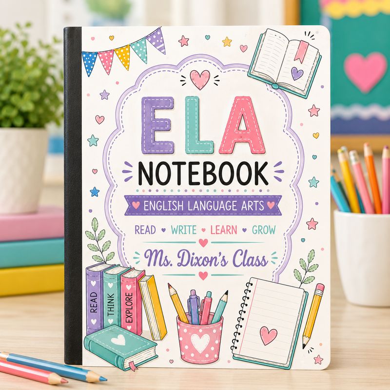 Personalized Student Classroom Notebooks | Custom Classroom Sets
