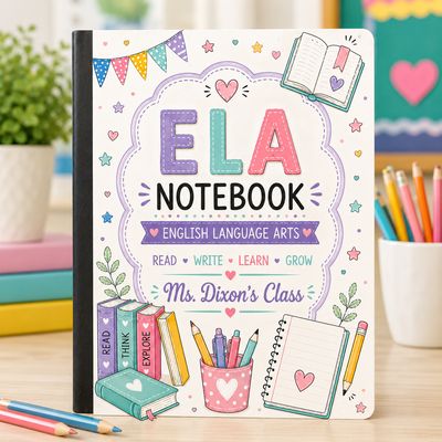 Personalized Student Classroom Notebooks | Custom Classroom Sets