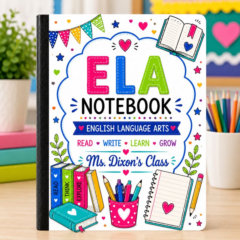 Personalized Student Classroom Notebooks | Custom Classroom Sets