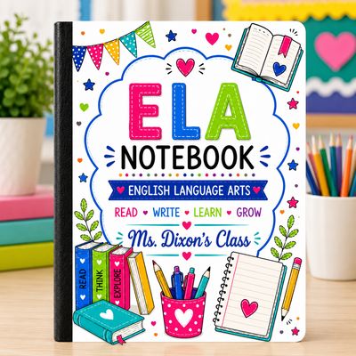 Personalized Student Classroom Notebooks | Custom Classroom Sets