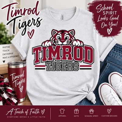 Timrod Tigers School Spirit T-Shirt | Timrod Elementary