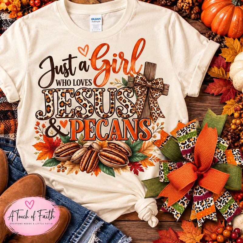 Fall Leopard Print Bow | Orange &amp; Green Autumn Décor Bow