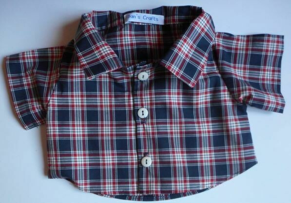 Shirt - dark navy check Shirt - dark navy check