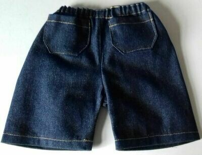 Jeans for 36cm bears-dark blue denim