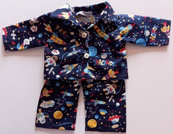Pyjamas: space print