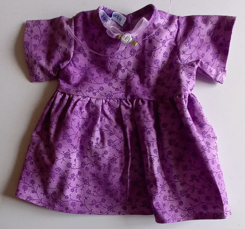 Dress: purple print dress