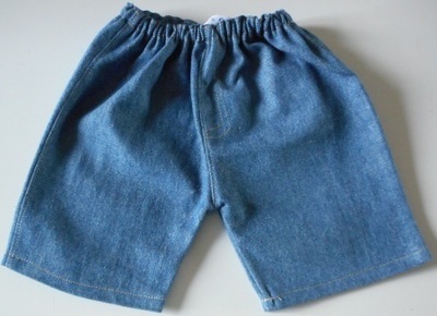 Jeans for 36cm bears-blue denim