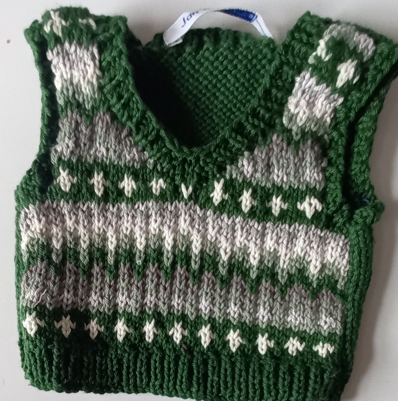 Tank top for bear - bottle green and tones