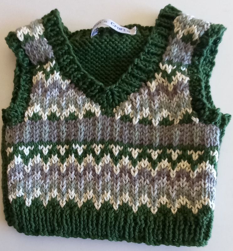 Tank top for bear - bottle green and tones