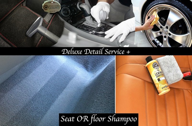Deluxe + partial shampoo