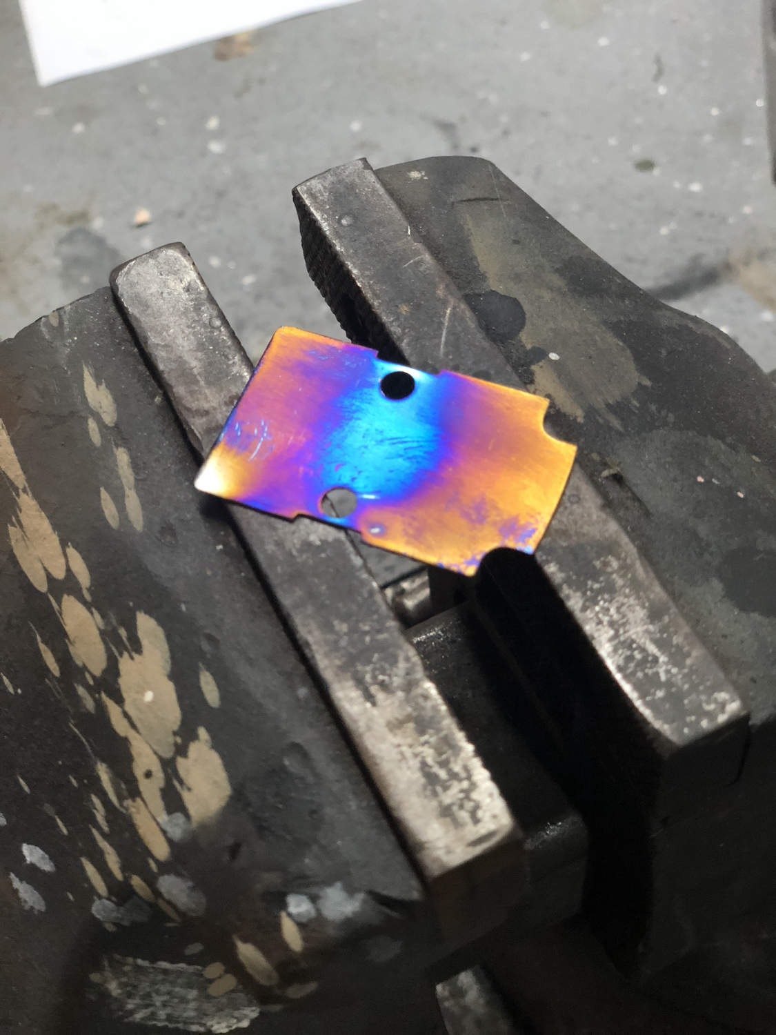 Titanium RMR Sealing Plate