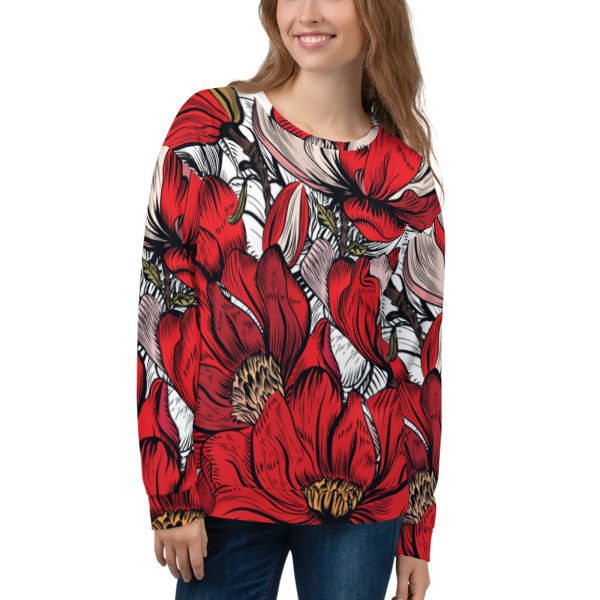 Women's Sweatshirt Floral