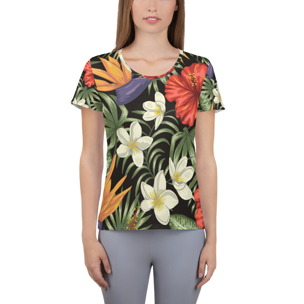 Athletic T-shirt Tropical